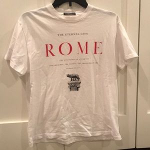 brandy melville “rome” tee shirt